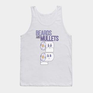 Beards and Mullets Toilet Paper Funny Tank Top